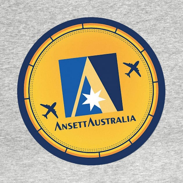 Ansett Australia Airline Retro Logo by SNAustralia